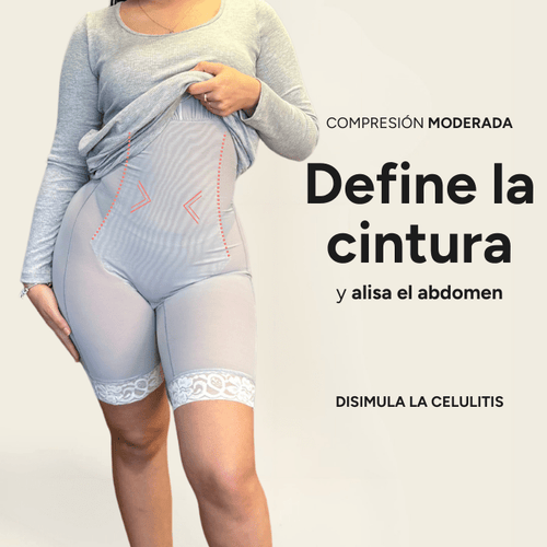 Vestido Corto Gris "Silueta Perfecta" - Femme Finds