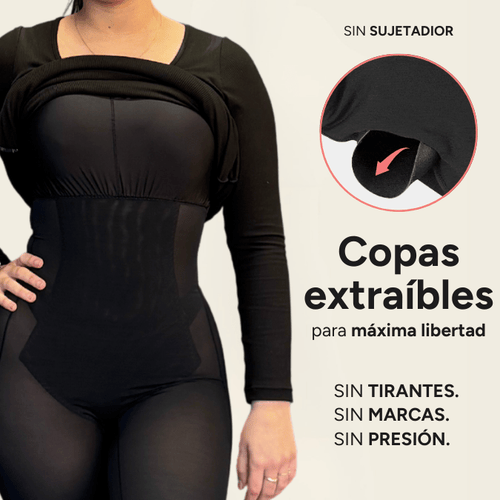 Vestido Largo Negro "Silueta Perfecta" - Femme Finds